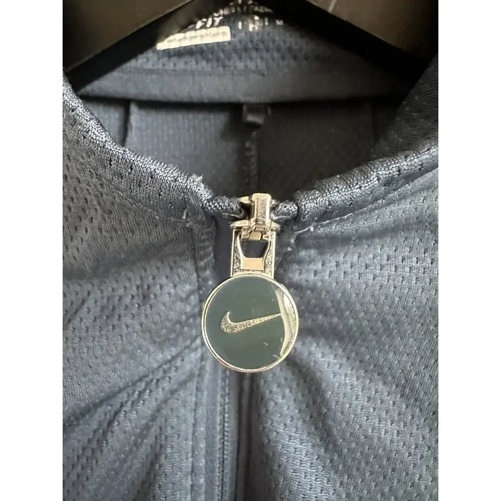 Nike Women's Quarter Zip Medium Gray Olympics Sochi 2014 Performance NBC